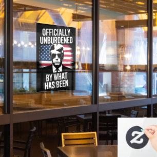 Officieel Ontheven Van Wat Trump Is Gewest Raamsticker