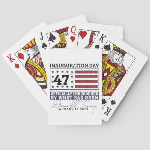 Officieel ontlast door wat Trump 47 is geweest Pokerkaarten