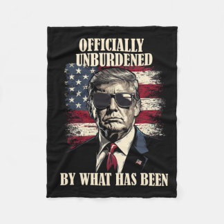 Officieel ontlast door wat Trump heeft gewonnen Fleece Deken