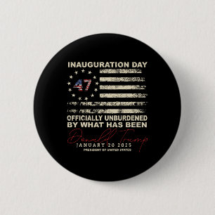 Officieel ontlast door wat Trump heeft gewonnen Ronde Button 5,7 Cm