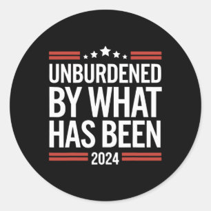 Officieel ontlast door wat Trump heeft gewonnen Ronde Sticker