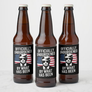 Officieel ontlast door wat Trump is geweest Bier Etiket