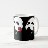 Officieel 'Phantom of the Opera' Roos Koffiemok (Voorkant rechts)