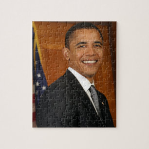 Officieel portret van Barack Obama Legpuzzel