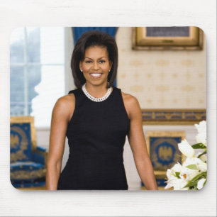 Officieel portret van First Lady Michelle Obama Muismat