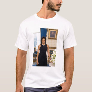 Officieel portret van First Lady Michelle Obama T-shirt