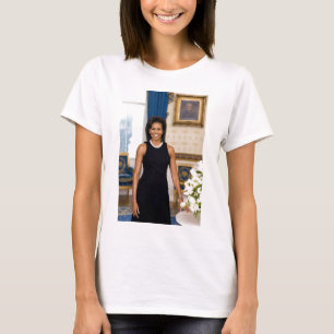 Officieel portret van First Lady Michelle Obama T-shirt