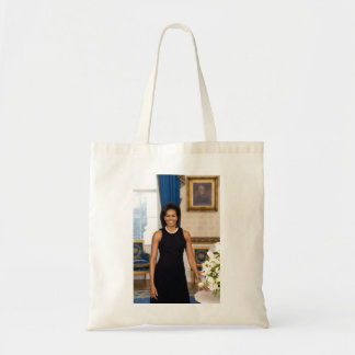 Officieel portret van First Lady Michelle Obama Tote Bag