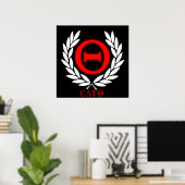 Officieel Poster van Cato - Logo (Thuiskantoor)