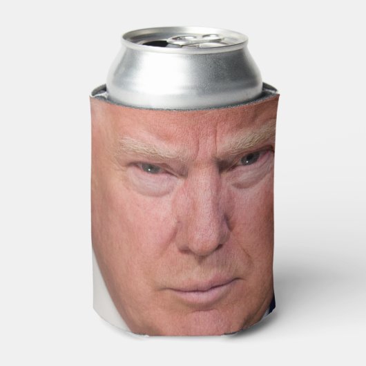 Officieel presidentieel portret van Donald Trump Blikjeskoeler (Blikje Voorkant)