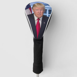 Officieel presidentieel portret van Donald Trump Golfheadcover