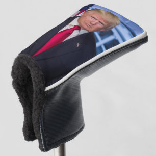 Officieel presidentieel portret van Donald Trump Golfheadcover