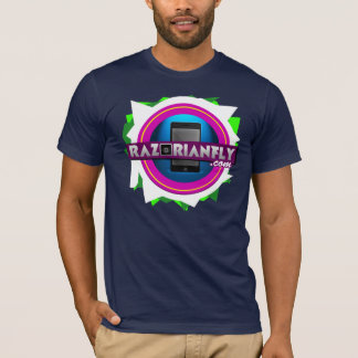 Officieel RazorianFly.com T-shirt - Unisex S (Nav 
