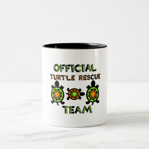Officieel reddingsteam 1 tweekleurige koffiemok