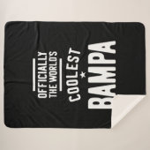 Officieel 's werelds oudste Bampa Sherpa Deken (Voorkant (horizontaal))