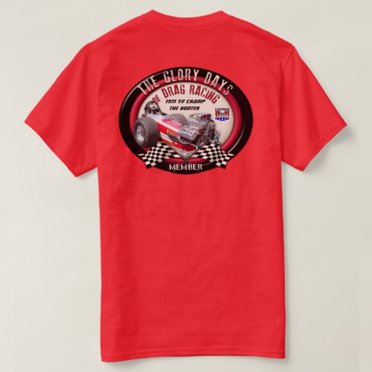 OFFICIEEL SHIRT VAN DE "HUNTER"-GROEP 2017 (Design achterkant)