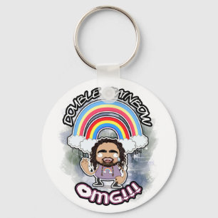 OFFICIEEL Sleutelhanger voor dubbele regenboog!