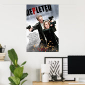 Officieel uitgeput: Dag 419 Poster (Thuiskantoor)