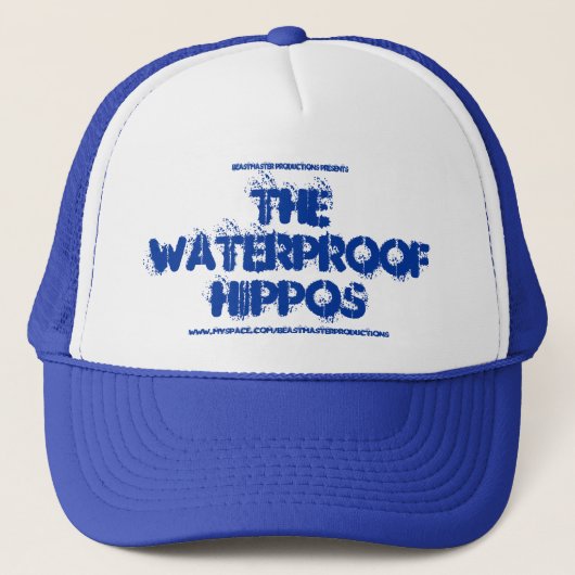 Officieel waterdicht Pet van Hippos (Voorkant)