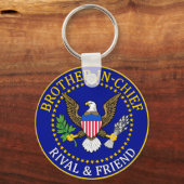 Officieel zegel van Broeder Sleutelhanger (Voorkant)