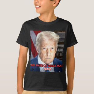 Officiële 2025 Inaugurele Portret van President Do T-shirt