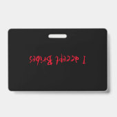 Officiële AMDM Dungeon Master Badge (Achterkant)