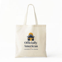 Officiële Amerikaanse Burger Tote Tas