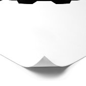 Officiële Amerikaanse taal Poster (Hoek)