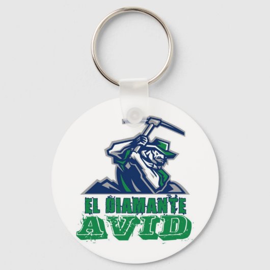 OFFICIËLE AVID LOGO WHITE SLEUTELHANGER (Voorkant)