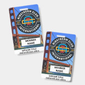 Officiële badge (Front & Back)