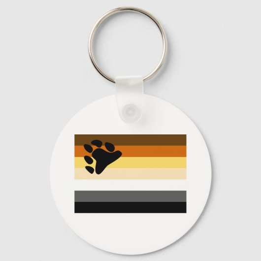 OFFICIËLE BEER PRIDE FLAG SLEUTELHANGER (Voorkant)