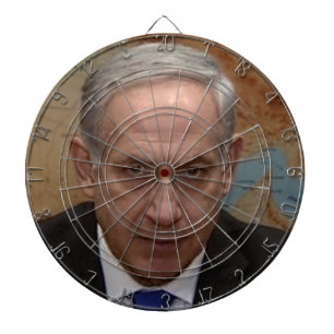 officiële benjamin netanyahu dartbord
