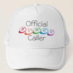 Officiële BINGO-bezoeker in Colorful Lettering Trucker Pet