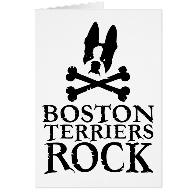 Officiële Boston Terriers Rock Merch (Voorkant)