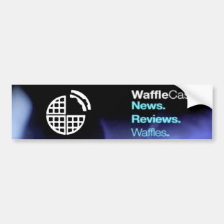 Officiële Bumpersticker WaffleCast!