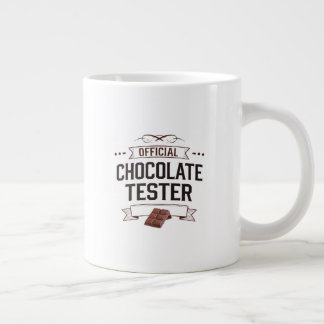 Officiële chocolade tester geschenken extra grote beker