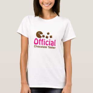 Officiële chocoladetaster t-shirt