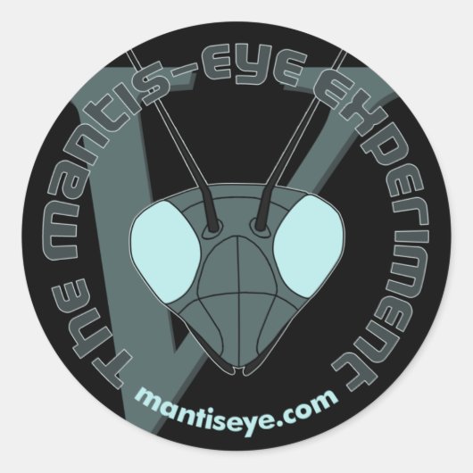 Officiële Classic Mantis-Eye Experiment Stickers (Voorkant)