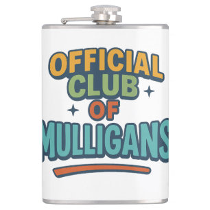 Officiële Club van Mulligans Heupfles