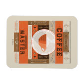 Officiële Coffee Brew Master Magneet (Horizontaal)