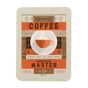 Officiële Coffee Brew Master Magneet