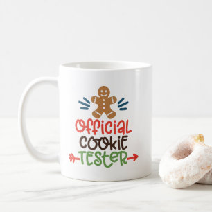 Officiële Cookie Tester Coffee Mok – Leuke Kerst