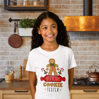 Officiële Cookie Tester Kerstvakantie T-shirt
