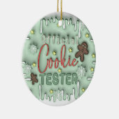 Officiële Cookie Tester Ornament (Rechts)