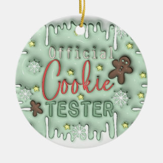 Officiële Cookie Tester Ornament