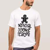 Officiële cookie tester t-shirt (Voorkant)
