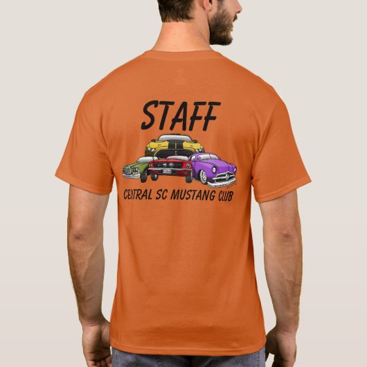 Officiële CSCMC Auto Show Personeel T-shirt (Achterkant)