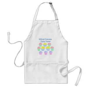Officiële Cupcake Smaak Tester Standaard Schort