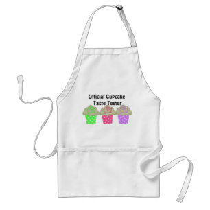 Officiële Cupcake Smaak Tester Standaard Schort