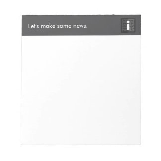 Officiële Curated News Note Pad Notitieblok